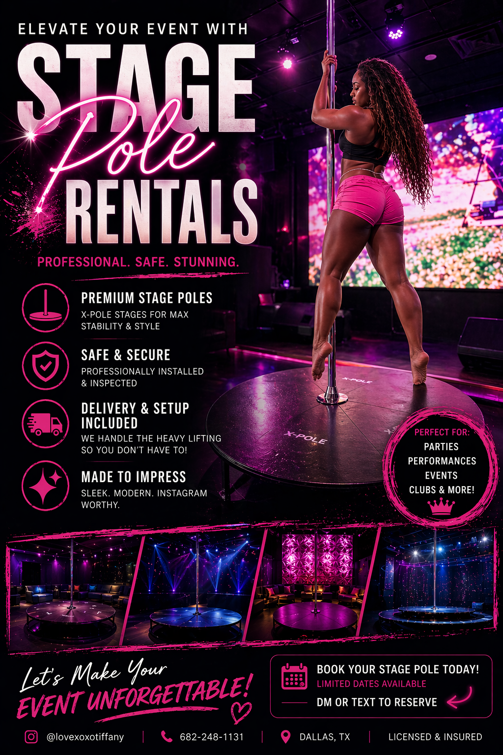 Stage Pole Rentals