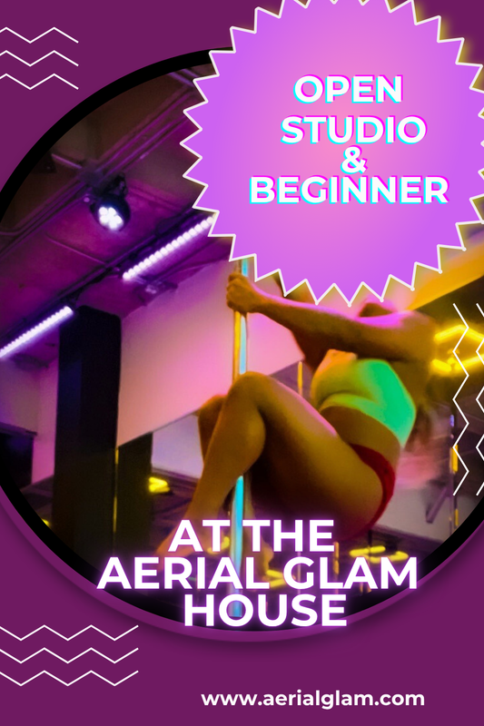 Beginner Pole & Aerial Class +Open Studio (Mon✨Tues✨Thurs) 7:30pm