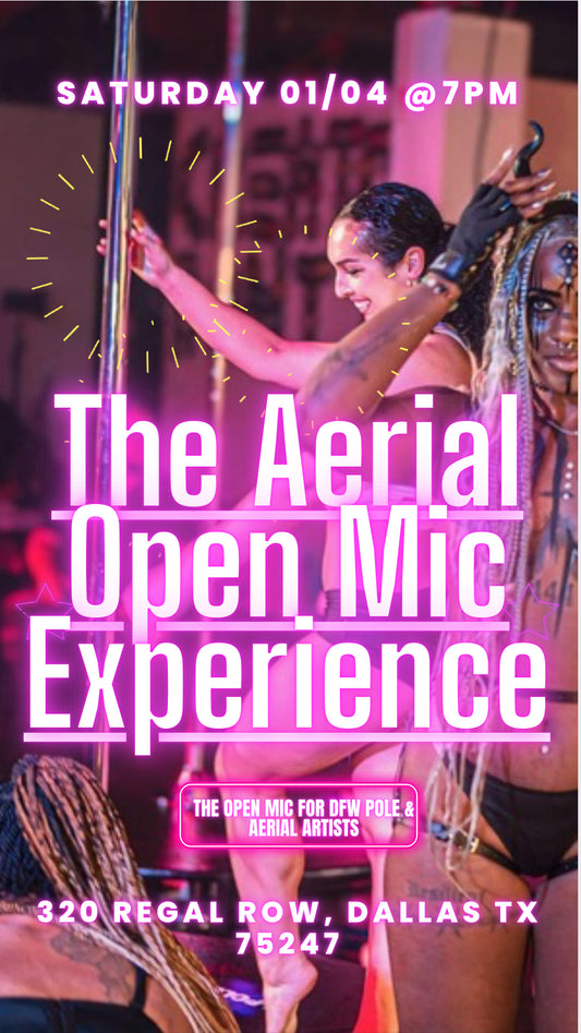 Join K Renee Artistry At The Aerial Open Mic Experience