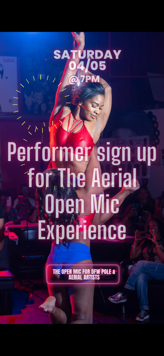 Perform at The Aerial Open Mic Experience